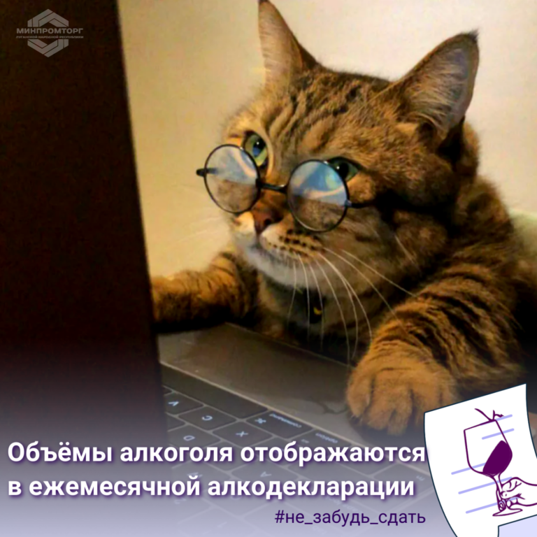 Участники алкогольного рынка ЛНР ежемесячно отчитываются по объёмам алкоголя