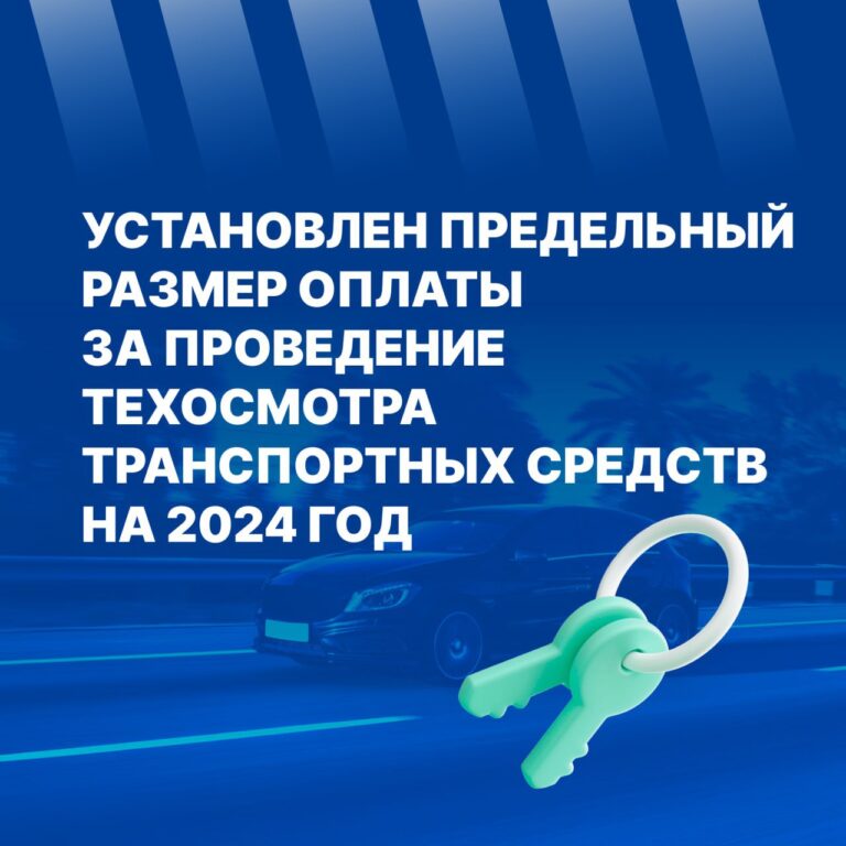 Правительство установило размер платы за техосмотр транспортных средств
