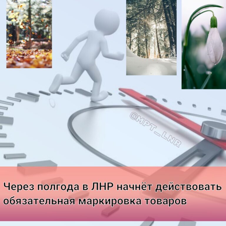 Через полгода начнет действовать обязательная маркировка товаров в ЛНР