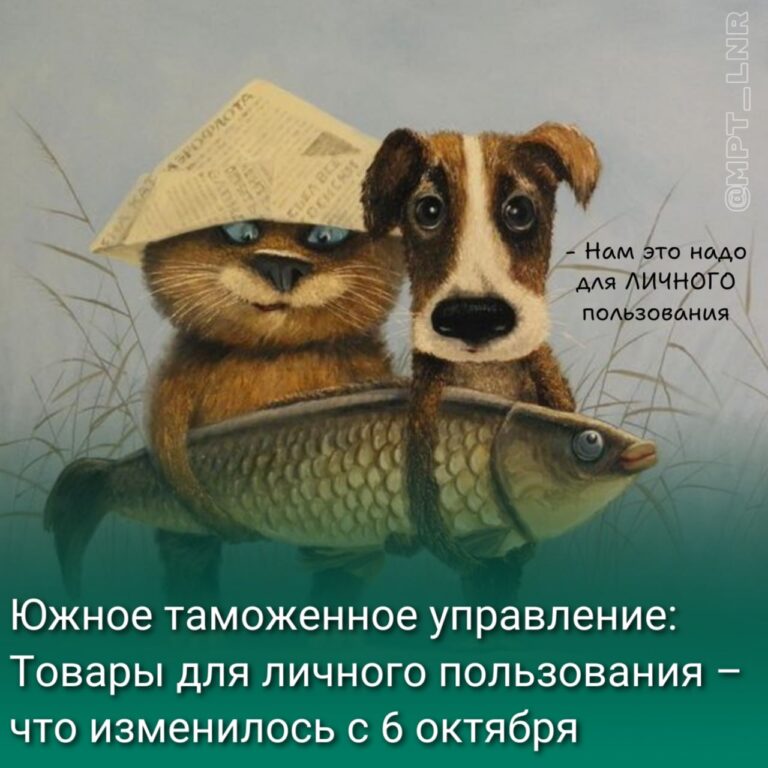 Товары для личного пользования: что изменилось с 6 октября?