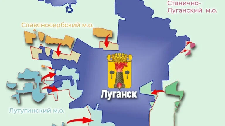 Поселки Фабричное, Роскошное и ряд других прилегающих территорий войдут в состав города Луганска